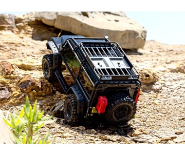 Traxxas TRX4 Land Rover Defender 1/10 Crawler, XL-5 HV, Titan 12T Black