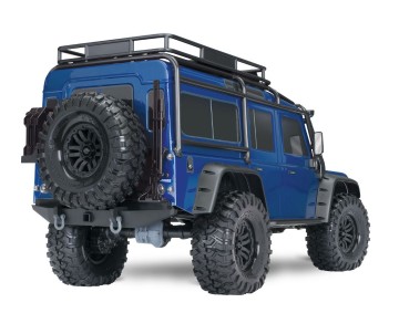 Traxxas TRX4 Land Rover Defender 1/10 Crawler, XL-5 HV, Titan 12T Blue