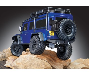 Traxxas TRX4 Land Rover Defender 1/10 Crawler, XL-5 HV, Titan 12T Blue