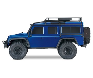 Traxxas TRX4 Land Rover Defender 1/10 Crawler, XL-5 HV, Titan 12T Blue