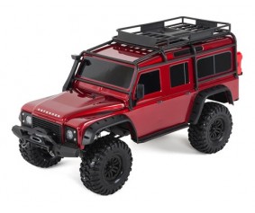 Traxxas TRX4 Land Rover Defender 1/10 Crawler, XL-5 HV, Titan 12T Red
