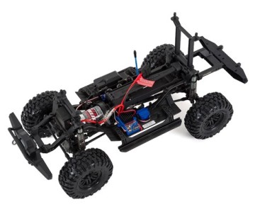 Traxxas TRX4 Land Rover Defender 1/10 Crawler, XL-5 HV, Titan 12T Red