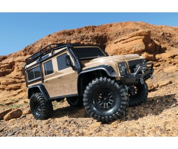 Traxxas TRX4 Land Rover Defender 1/10 Crawler, XL-5 HV, Titan 12T Sand