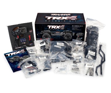 Traxxas TRX-4 Unassembled Kit: 4WD Chassis with TQi Traxxas Link Enabled 2.4GHz Radio System