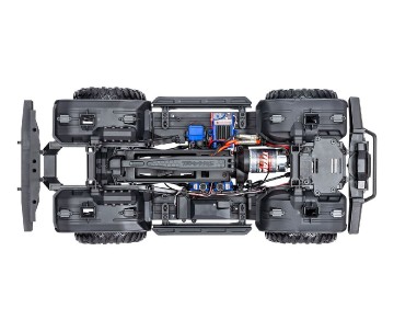 Traxxas TRX-4 Unassembled Kit: 4WD Chassis with TQi Traxxas Link Enabled 2.4GHz Radio System
