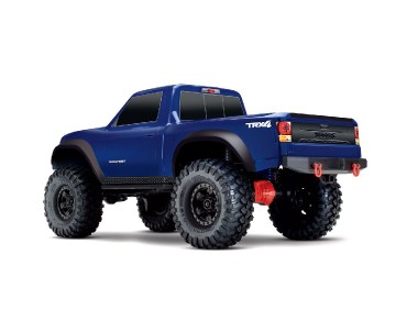 Traxxas TRX-4 Sport 1/10 4WD Electric Truck with TQ 2.4GHz Radio System, clipless (requires battery and charger) - Blue Traxxas TRX-4 Sport 1/10 4WD Electric Truck with TQ 2.4GHz Radio System, clipless (requires battery and charger) - Blue