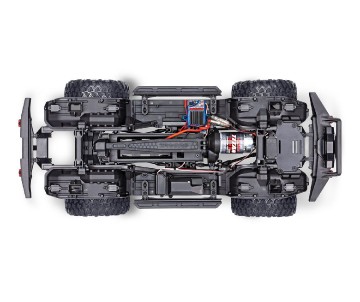 Traxxas TRX-4 Sport 1/10 4WD Electric Truck with TQ 2.4GHz Radio System, clipless (requires battery and charger) - Blue Traxxas TRX-4 Sport 1/10 4WD Electric Truck with TQ 2.4GHz Radio System, clipless (requires battery and charger) - Blue