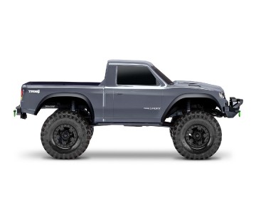 Traxxas TRX-4 Sport: 1/10 scale 4X4 trail truck, fully-assembled, waterproof electronics, Ready-To-Drive®, with TQ™ 2.4 GHz 2-channel radio system, XL-5™ HV speed control, and painted body. - Blue