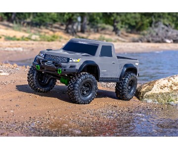 Traxxas TRX-4 Sport: 1/10 scale 4X4 trail truck, fully-assembled, waterproof electronics, Ready-To-Drive®, with TQ™ 2.4 GHz 2-channel radio system, XL-5™ HV speed control, and painted body. - Blue