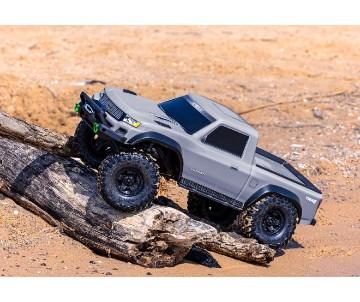 Traxxas TRX-4 Sport: 1/10 scale 4X4 trail truck, fully-assembled, waterproof electronics, Ready-To-Drive®, with TQ™ 2.4 GHz 2-channel radio system, XL-5™ HV speed control, and painted body. - Blue