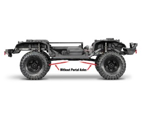 Traxxas TRX-4 Sport: 1/10 scale 4X4 trail truck, fully-assembled, waterproof electronics, Ready-To-Drive®, with TQ™ 2.4 GHz 2-channel radio system, XL-5™ HV speed control, and painted body. - Blue
