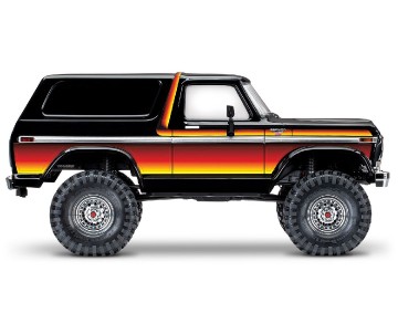 Traxxas TRX-4 Scale and Trail Crawler with 1979 Ford Bronco Clipless Body: 4WD Electric Truck with TQi Traxxas Link Enabled 2.4GHz Radio System (Requires Battery and Charger (Sold Separately) - Sun
