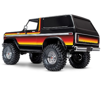 Traxxas TRX-4 Scale and Trail Crawler with 1979 Ford Bronco Clipless Body: 4WD Electric Truck with TQi Traxxas Link Enabled 2.4GHz Radio System (Requires Battery and Charger (Sold Separately) - Sun