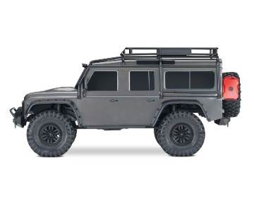Traxxas TRX-4 Scale and Trail 1/10 4WD Electric Truck with Land Rover Defender Body, Clipless Mounting (requires battery and charger) - Green