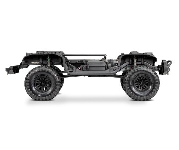 Traxxas TRX-4 Scale and Trail 1/10 4WD Electric Truck with Land Rover Defender Body, Clipless Mounting (requires battery and charger) - Red