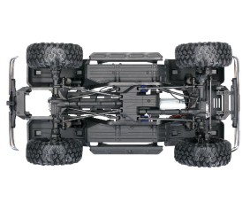 Traxxas TRX-4 Scale and Trail Crawler with 1979 Chevrolet Blazer Clipless Body: 4WD Electric Truck with TQi Traxxas Link Enabled 2.4GHz Radio System (Requires Battery and Charger -Sold Separately) - Red