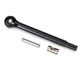 Traxxas Axle shaft, front (left)/ drive pin/ cross pin