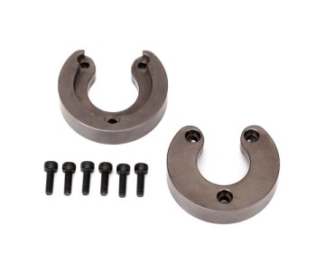 Traxxas Weight, portal housing, brass (34 grams) (2)/ 2.5x8 CS (6) (requires #8251X, 8251R, 8251A, or 8251G outer portal housing)