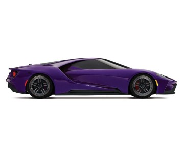 Traxxas Ford GT: 1/10 Scale AWD Supercar with TQi Traxxas Link Enabled 2.4GHz Radio System & Traxxas Stability Management (TSM) - Purple Traxxas Ford GT: 1/10 Scale AWD Supercar with TQi Traxxas Link Enabled 2.4GHz Radio System & Traxxas Stability Management (TSM) - Purple