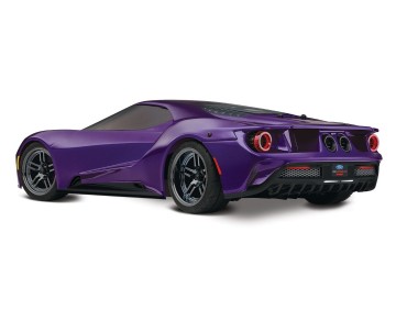 Traxxas Ford GT: 1/10 Scale AWD Supercar with TQi Traxxas Link Enabled 2.4GHz Radio System & Traxxas Stability Management (TSM) - Purple Traxxas Ford GT: 1/10 Scale AWD Supercar with TQi Traxxas Link Enabled 2.4GHz Radio System & Traxxas Stability Management (TSM) - Purple