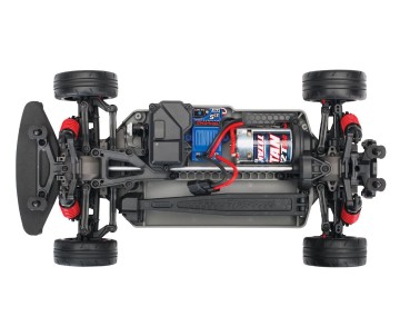 Traxxas Ford GT: 1/10 Scale AWD Supercar with TQi Traxxas Link Enabled 2.4GHz Radio System & Traxxas Stability Management (TSM) - Red