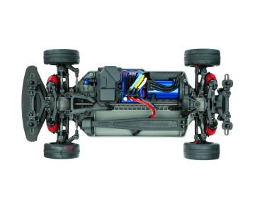 Traxxas 4-Tec 2.0 VXL AWD Chassis-Only: 1/10 Scale AWD On-Road, Fully-Assembled, Waterproof, TQi 2.4GHz Radio System, Traxxas Stability Management, VXL-3s Electronic Speed Control. Requires: 200mm Body, Battery and Charger