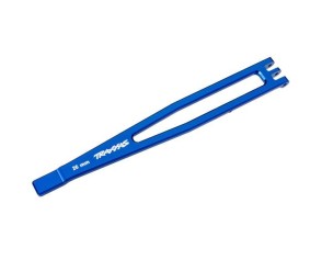 Traxxas Battery hold-down, 6061-T6 aluminum (blue-anodized)