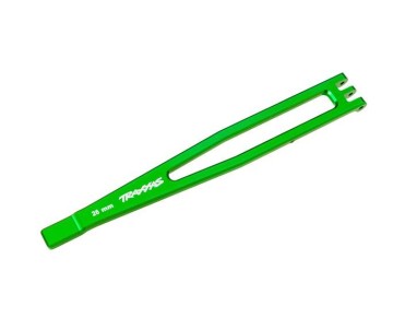 Traxxas Battery hold-down, 6061-T6 aluminum (green-anodized)