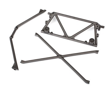 Traxxas Tube chassis, center support/ cage top/ rear cage support