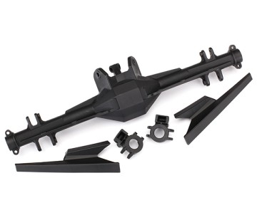 Traxxas Axle housing, rear/ axle supports, left & right/ axle hub, rear (2)