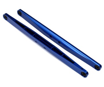 Traxxas Trailing arm, aluminum (blue-anodized) (2) (assembled with hollow balls)