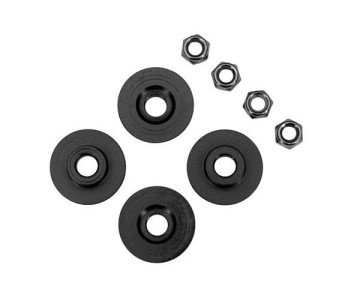Traxxas Wheel adapter, 17mm (4)/ 5.0mm NL (4)