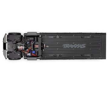 TraxxasTRX-6 Ultimate RC Hauler: 1/10 Scale 6X6 Electric Flatbed Truck. Ready-to-Drive with TQi Traxxas Link Enabled 2.4GHz Radio System, XL-5 HV ESC (fwd/rev) and Pro Scale Winch, Black