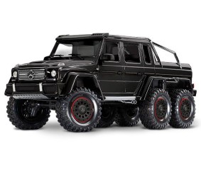 Traxxas Mercedes-Benz G 63 AMG TRX6 6x6 1/10 Crawler, XL-5 HV, LED Lights, Black