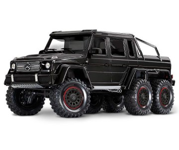 Traxxas Mercedes-Benz G 63 AMG TRX6 6x6 1/10 Crawler, XL-5 HV, LED Lights, Black