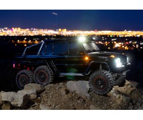Traxxas Mercedes-Benz G 63 AMG TRX6 6x6 1/10 Crawler, XL-5 HV, LED Lights, Black