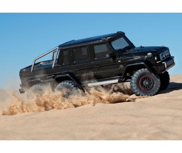 Traxxas Mercedes-Benz G 63 AMG TRX6 6x6 1/10 Crawler, XL-5 HV, LED Lights, Black