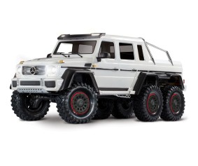 Traxxas Mercedes-Benz G 63 AMG TRX6 6x6 1/10 Crawler, XL-5 HV, LED Lights, White