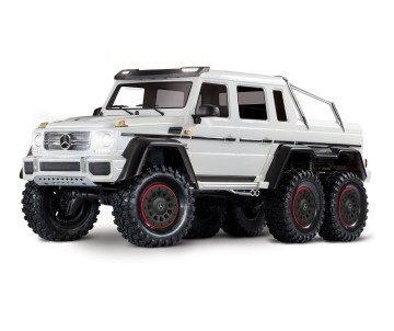 Traxxas Mercedes-Benz G 63 AMG TRX6 6x6 1/10 Crawler, XL-5 HV, LED Lights, White