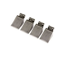 Traxxas Wheel Chocks, Flatbed (1 Pair, Front Or Rear) (Fits TRX-6Ultimate RC Hauler)