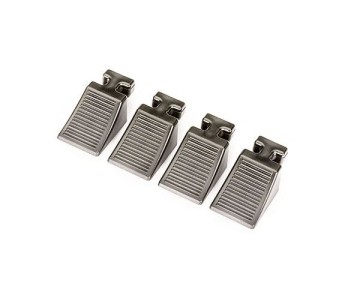 Traxxas Wheel Chocks, Flatbed (1 Pair, Front Or Rear) (Fits TRX-6Ultimate RC Hauler)