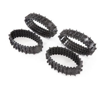 Traxxas Treads, Deep-Terrain, TRX-4 Traxx (complete set, front & rear) (rubber) (4)