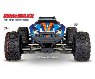 Traxxas Maxx 4S V2 - 1/10 Scale 4WD Brushless Monster Truck w/ WideMaxx Kit - RNR