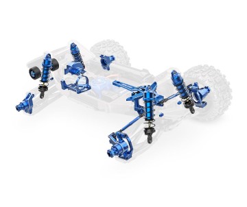 Traxxas Maxx Ultimate VXL-4S 4x4 RTR - Blue