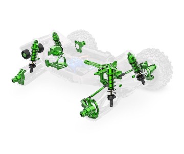 Traxxas Maxx Ultimate VXL-4S 4x4 RTR - Green