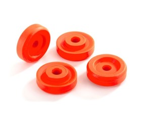 Traxxas Wheel washers, orange (4)