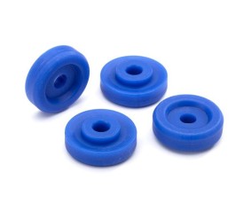 Traxxas Wheel washers, blue (4)