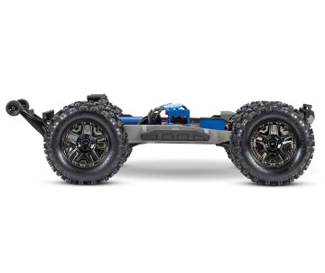 Traxxas Hoss 4X4 VXL - Green & Blue 1/10 Scale 4WD Brushless Electric Monster Truck