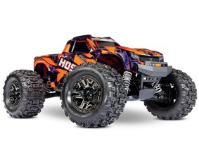 Traxxas Hoss 4X4 VXL - Orange & Purple 1/10 Scale 4WD Brushless Electric Monster Truck