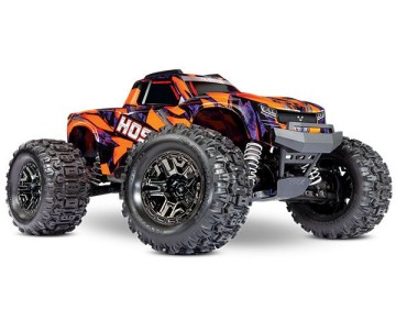 Traxxas Hoss 4X4 VXL - Orange & Purple 1/10 Scale 4WD Brushless Electric Monster Truck